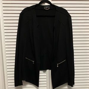 COPY - Laura Plus Knit Open Front Jacket w/ Gold s18